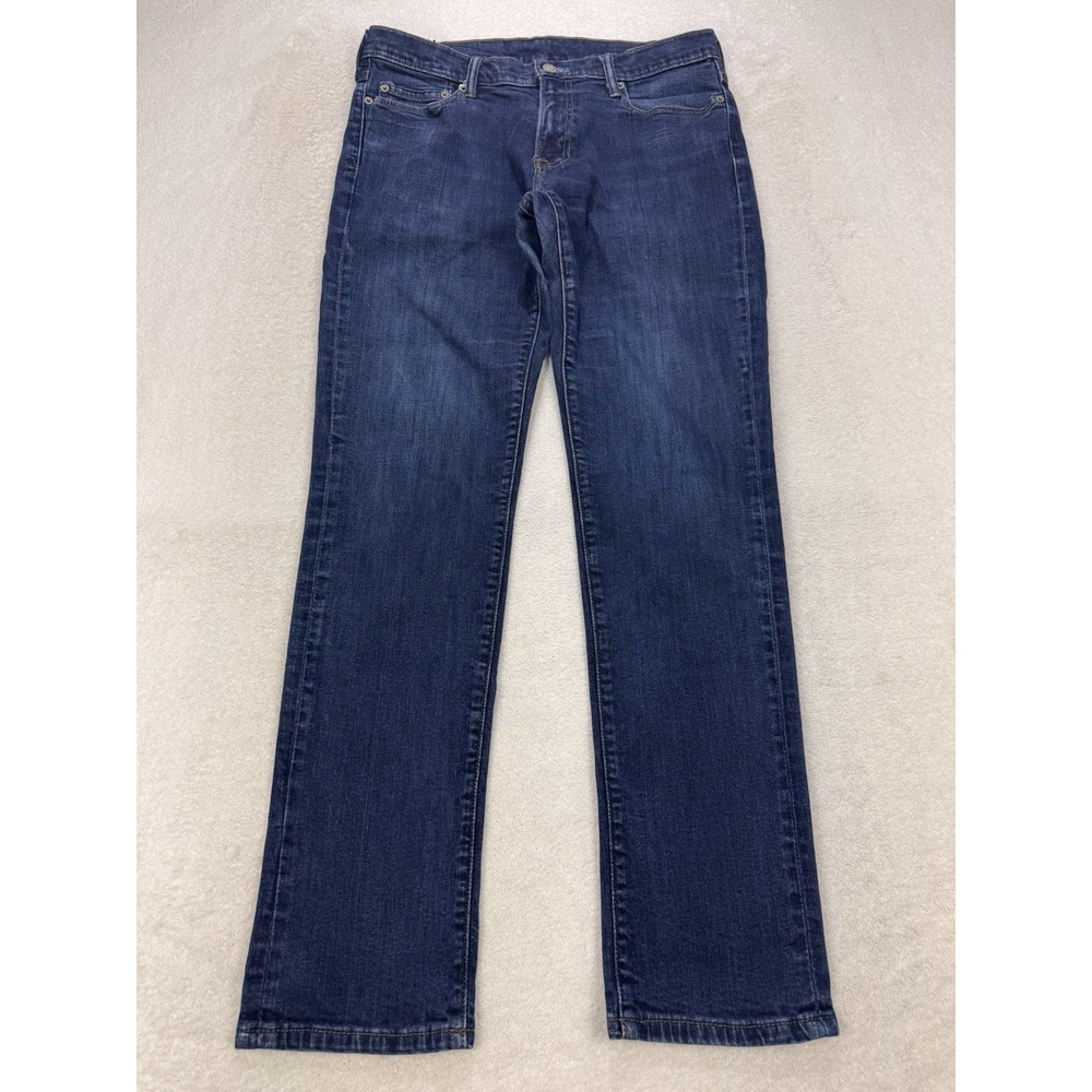 Abercrombie & Fitch Jeans Men 33x32 Blue Langdon Skinny  Stretch‎ Denim